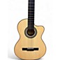 Used Lucero LC150SCE Natural Classical Acoustic Electric Guitar