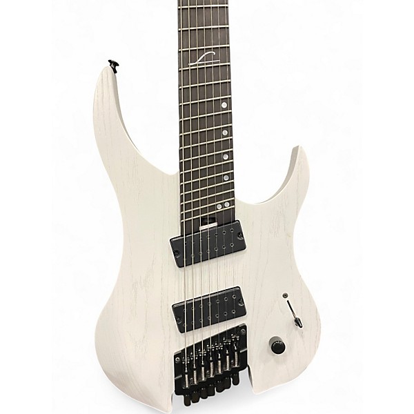 Used Legator G7FP Multiscale Snowfall Solid Body Electric Guitar