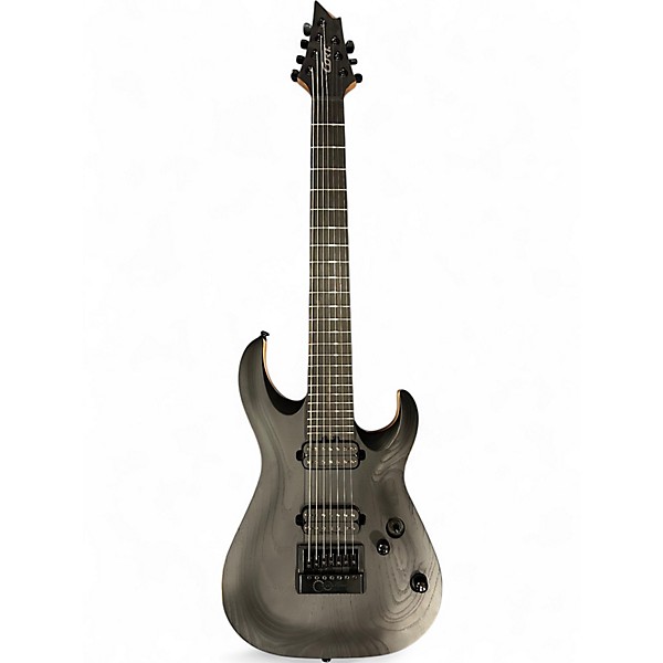 Used Cort KX707 Evertune Black Solid Body Electric Guitar