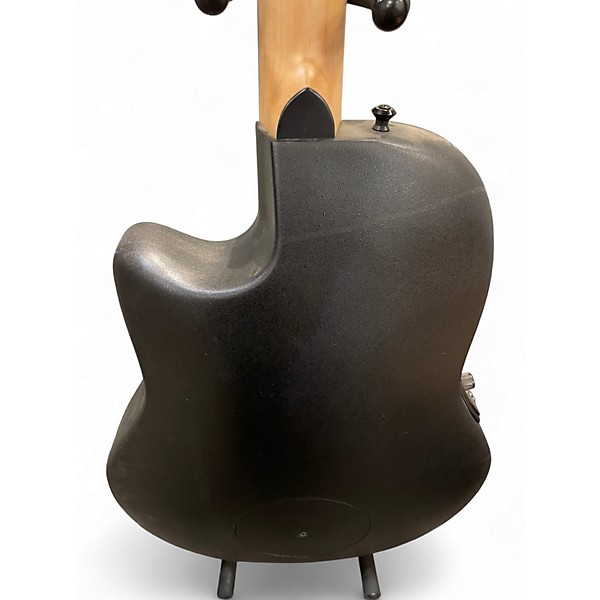 Used Ovation 1868-TC-5-G Black Acoustic Electric Guitar