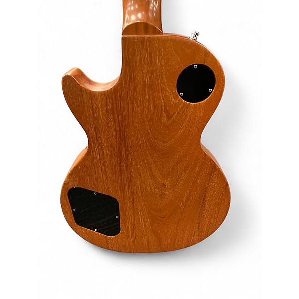 Used 2014 Gibson Les Paul Deluxe Gold Top Satin Solid Body Electric Guitar