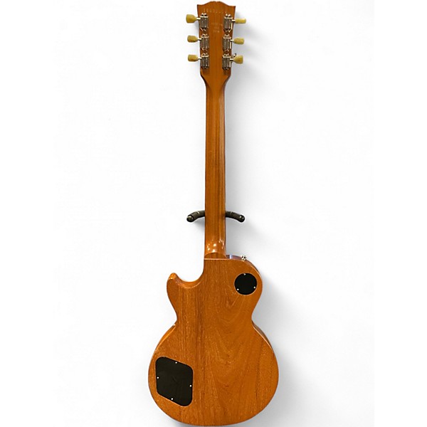 Used 2014 Gibson Les Paul Deluxe Gold Top Satin Solid Body Electric Guitar