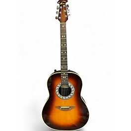 Used Ovation 1612 Antique Burst Acoustic Electric Guitar