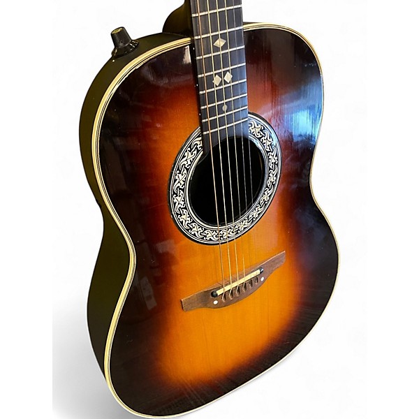 Used Ovation 1612 Antique Burst Acoustic Electric Guitar
