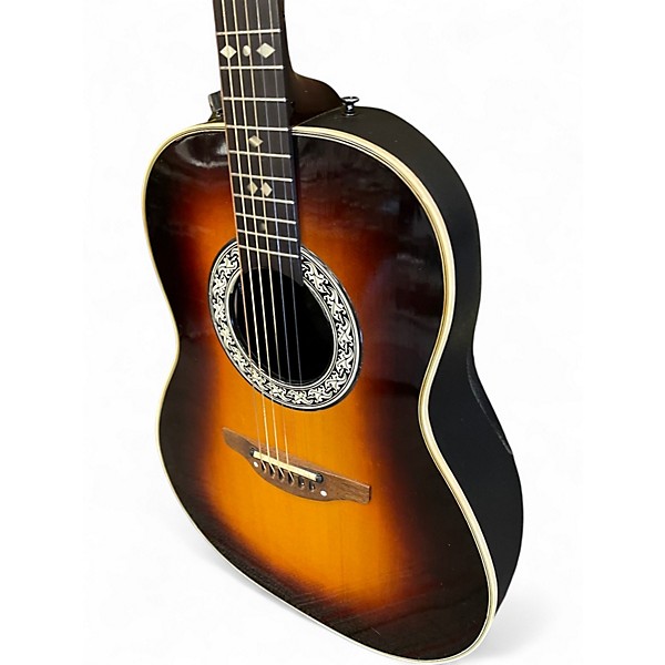 Used Ovation 1612 Antique Burst Acoustic Electric Guitar