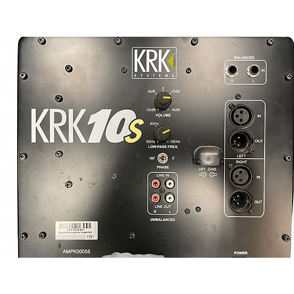 Used KRK 10S Subwoofer