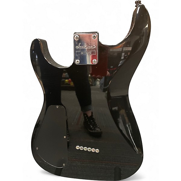 Used Jackson SOLOIST Black Solid Body Electric Guitar