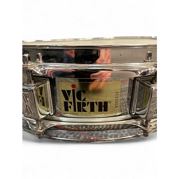 Used Vic Firth 14in Steel Snare Chrome Drum