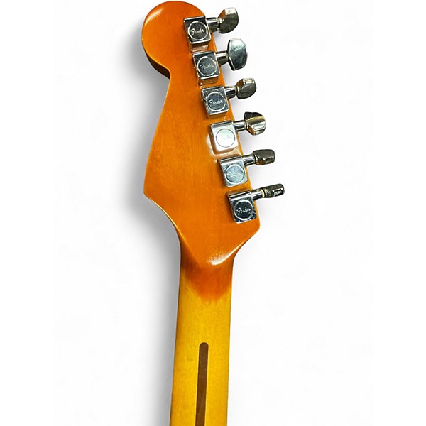 Used Fender Standard Stratocaster Black Solid Body Electric Guitar