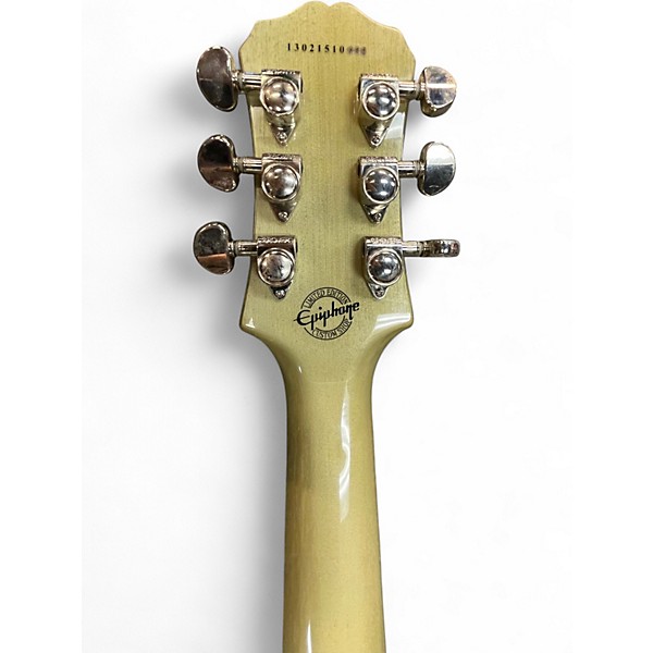 Used Epiphone Les Paul Standard Green Solid Body Electric Guitar