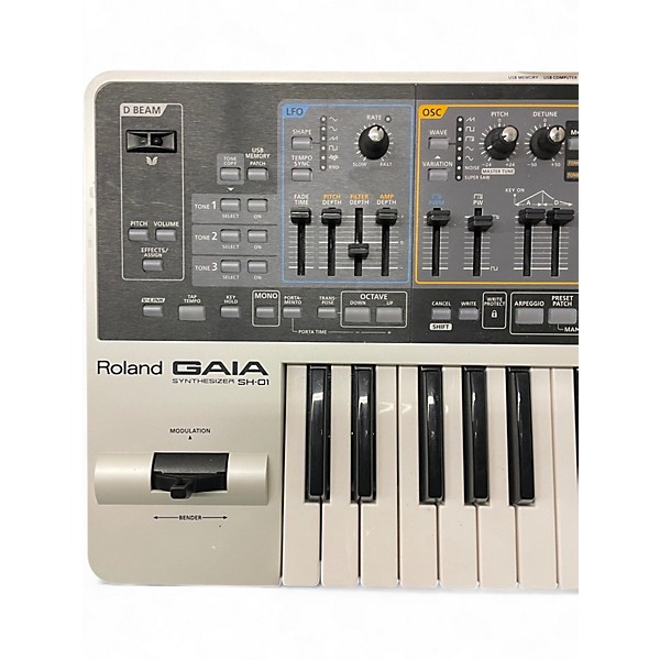 Used Roland Gaia SH01 37 Key Synthesizer