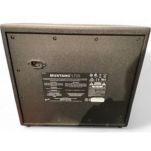 Used Fender Mustang LT25 25W 1x8 Guitar Combo Amp