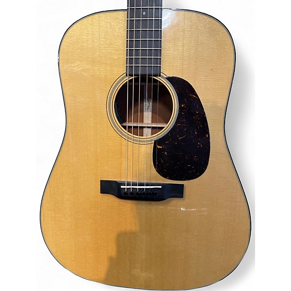 Used Martin D-18 Natural Acoustic Guitar