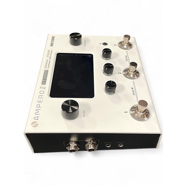 Used Hotone Effects ampero II Stomp Effect Processor