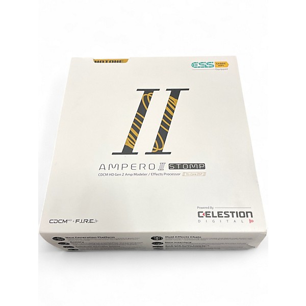 Used Hotone Effects ampero II stomp Effect Processor