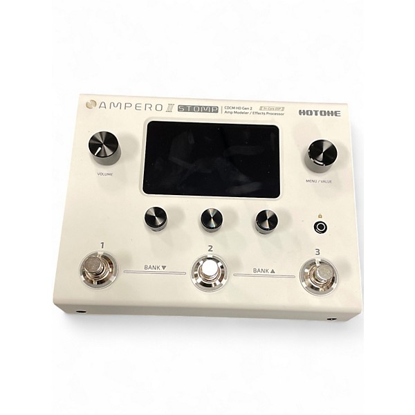 Used Hotone Effects Ampero II Stomp Effect Processor