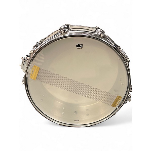 Used DW 5.5X14 Collector's Series Snare Silver Drum