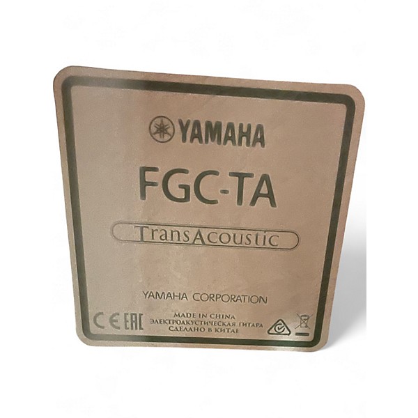 Used 2024 Yamaha FGC-TA Antique Natural Acoustic Electric Guitar