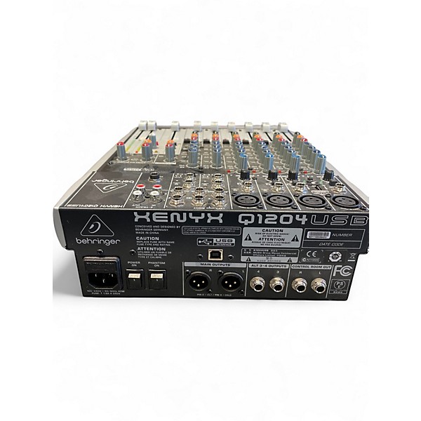 Used Behringer XENYX Q1204USB Unpowered Mixer
