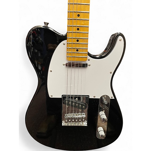 Used Tagina TELECASTER BLACK Solid Body Electric Guitar