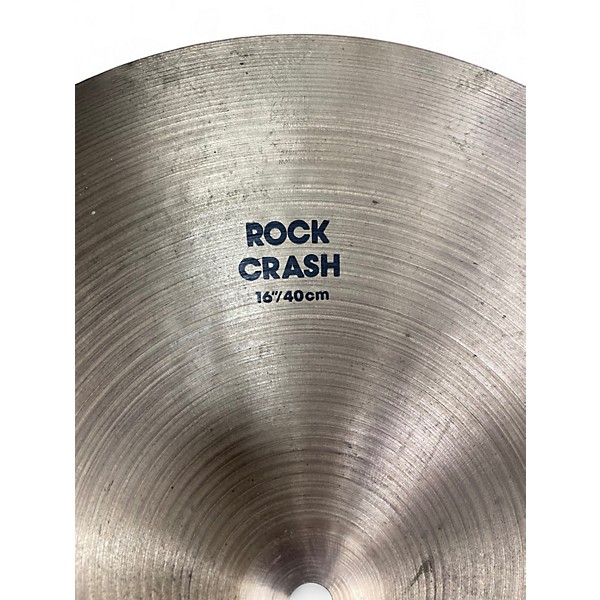 Used Zildjian 16in Rock Crash Cymbal