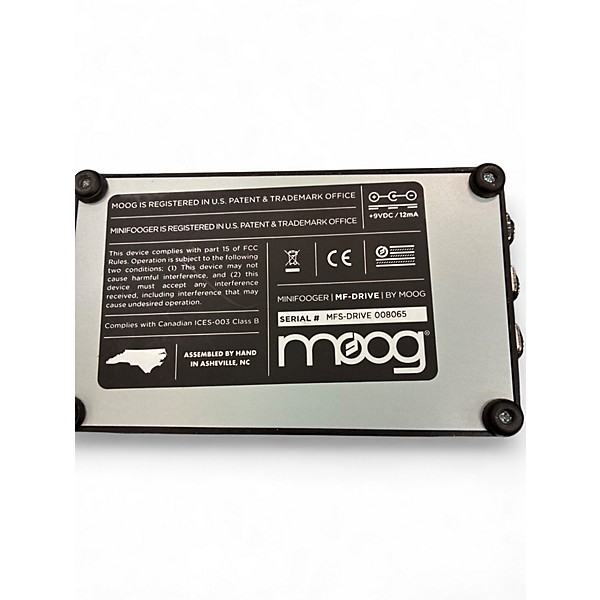 Used Moog Minifooger MF Drive Effect Pedal