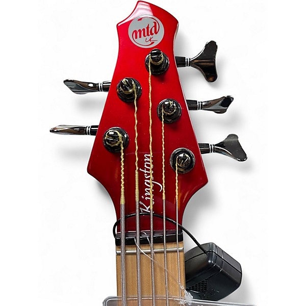 Used MTD LYNN KELLER KINGSTON RED Electric Bass Guitar