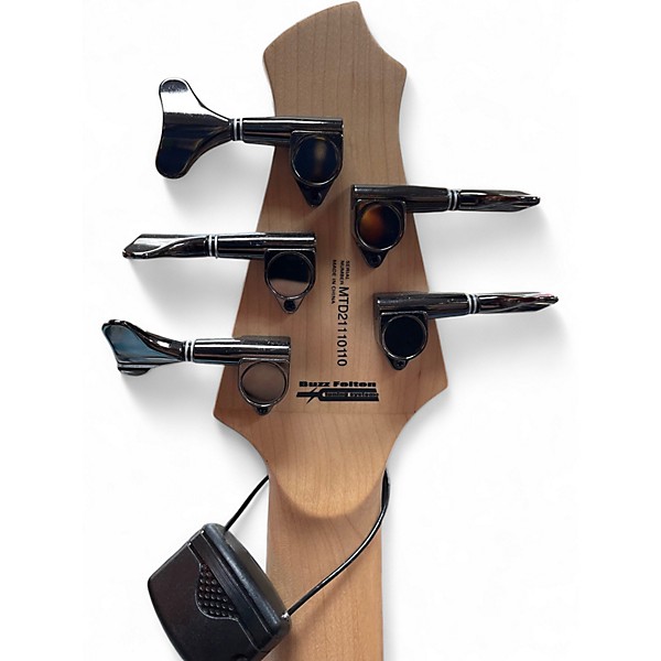 Used MTD LYNN KELLER KINGSTON RED Electric Bass Guitar