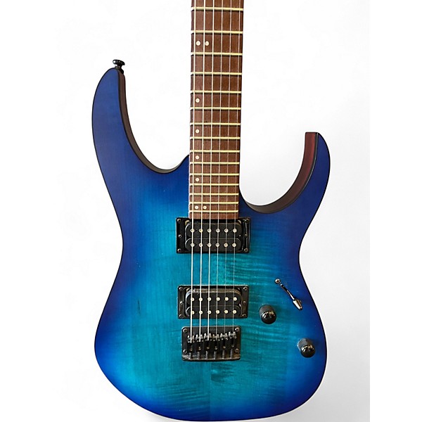 Used Ibanez RG6003FM Blue Burst Solid Body Electric Guitar