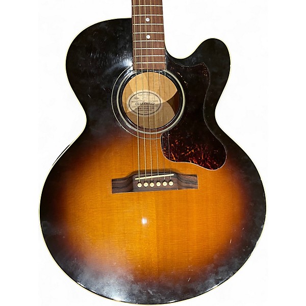 Used Gibson EAS Vintage Sunburst Acoustic Electric Guitar