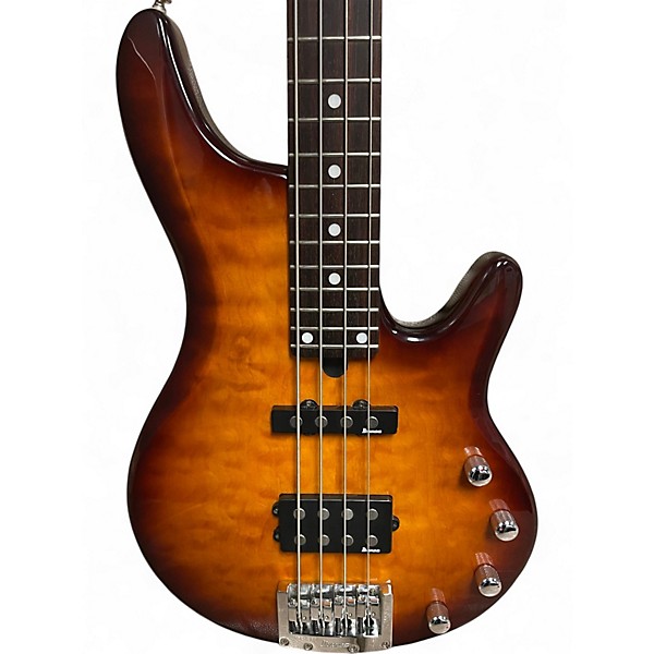 Used Ibanez RDGR Bass Antique Amber Electric Bass Guitar
