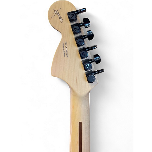 Used Fender Jim Root Signature Jazzmaster Satin Black Solid Body Electric Guitar