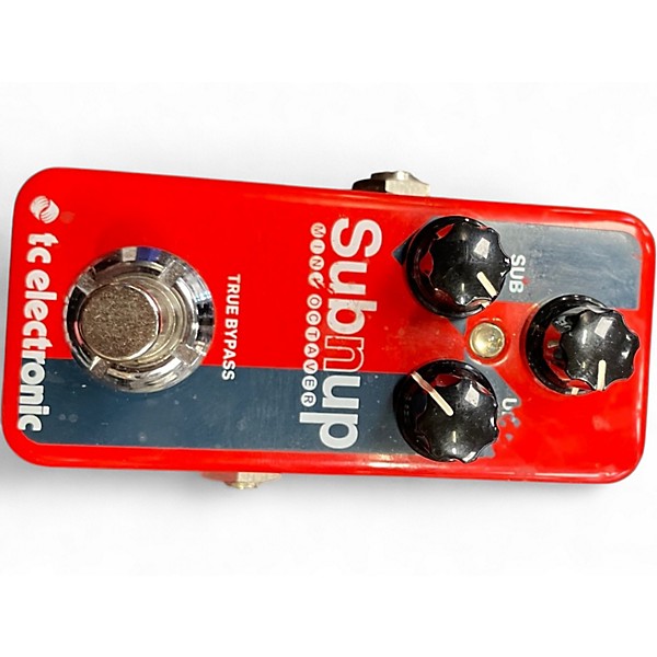 Used TC Electronic Sub N Up Mini Octaver Effect Pedal