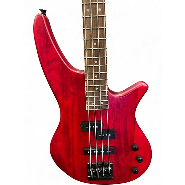 Used Jackson JS23 Flat Red Electric Bass Guitar