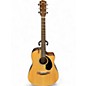 Used Fender CD60CE Dreadnought Natural Acoustic Electric Guitar thumbnail