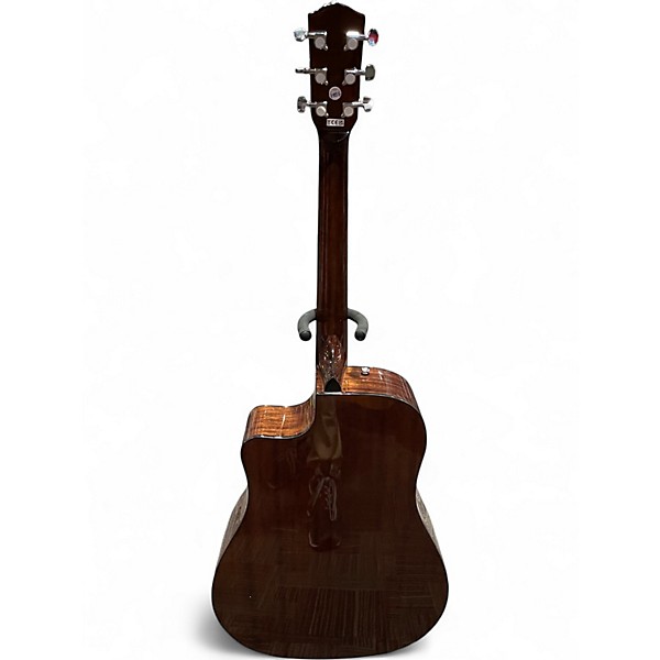 Used Fender CD60CE Dreadnought Natural Acoustic Electric Guitar