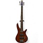 Used Ibanez SR505 5 String Brown Mahogany Electric Bass Guitar thumbnail