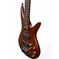 Used Ibanez SR505 5 String Brown Mahogany Electric Bass Guitar