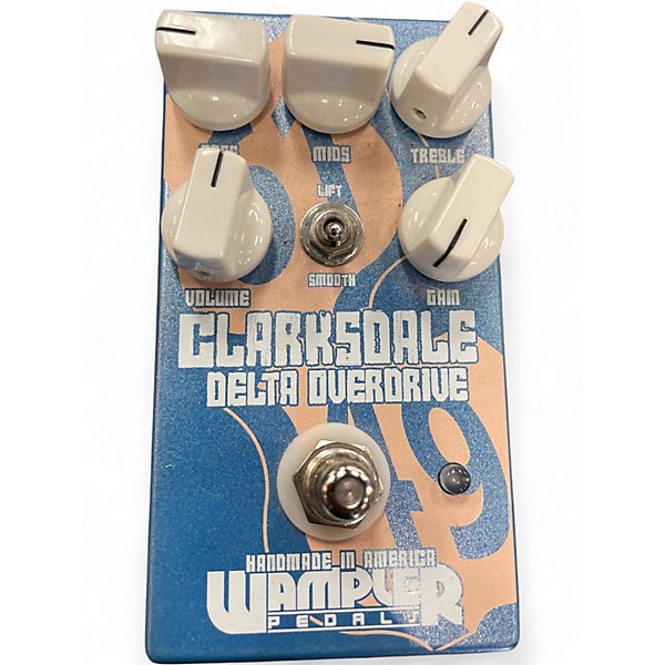 Used Wampler CLARKSDALE DELTA OVERDRIVE Effect Pedal