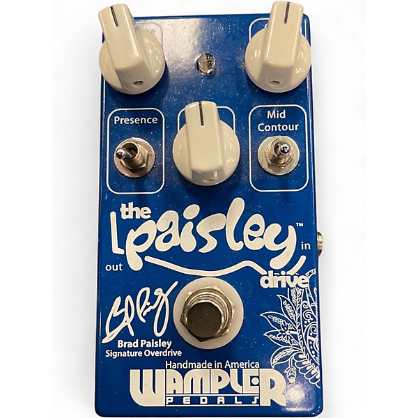 Used Wampler THE PAISLEY Effect Pedal
