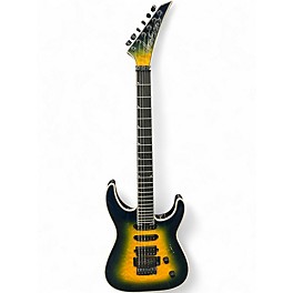Used Jackson Pro Plus Series Soloist SLA3Q Amber Blue Burst Solid Body Electric Guitar