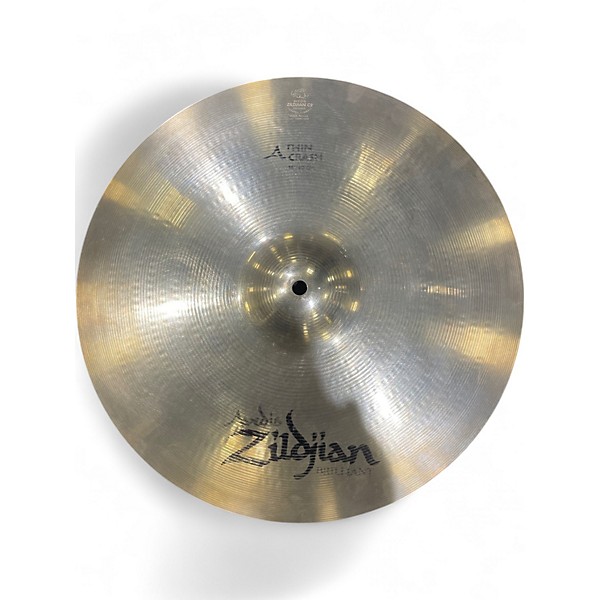 Used Zildjian 16in A Custom Thin Crash Cymbal