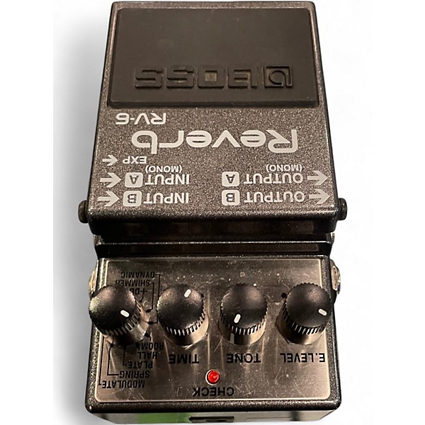 Used BOSS RV6 Digital Reverb Effect Pedal