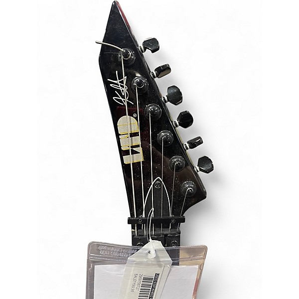 Used ESP KH602 Kirk Hammett Signature Black Solid Body Electric Guitar