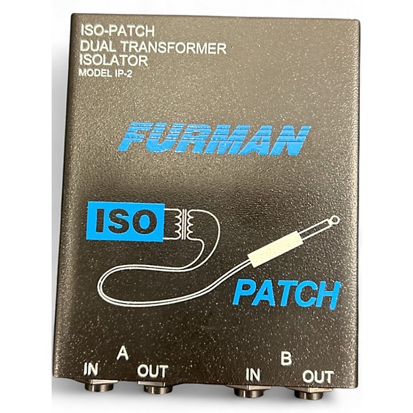 Used Furman ISO PATCH IP2 Feedback Suppressor