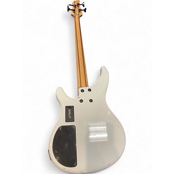 Used Yamaha TRBX304 White Electric Bass Guitar