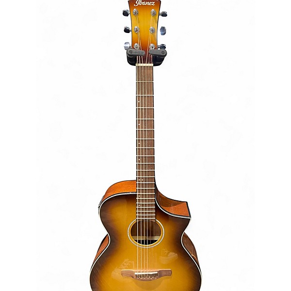 Used Ibanez AEWC-11 2 Color Sunburst Acoustic Electric Guitar