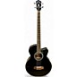 Used Ibanez AEB10 Black Acoustic Bass Guitar thumbnail