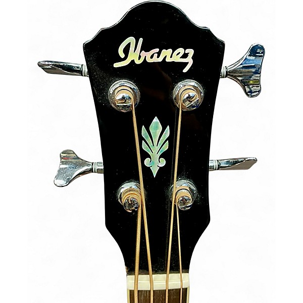 Used Ibanez AEB10 Black Acoustic Bass Guitar