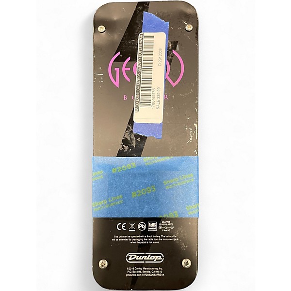 Used Dunlop GZR95 Geezer Butler Wah Effect Pedal